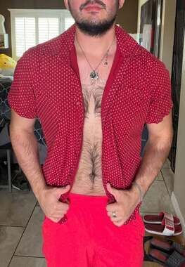 GUESS Short Sleeve Diamond Print Button Up Shirt